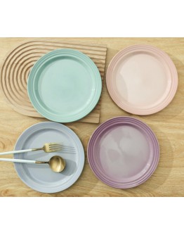 My Pottery Round Plates 4pcs