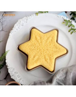 CHEFMADE Star Shape Non-Stick Cake Pan Golden WK9142【现货】