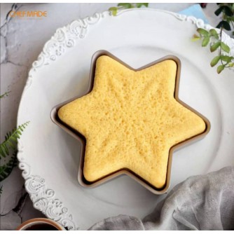 CHEFMADE Star Shape Non-Stick Cake Pan Golden WK9142【现货】