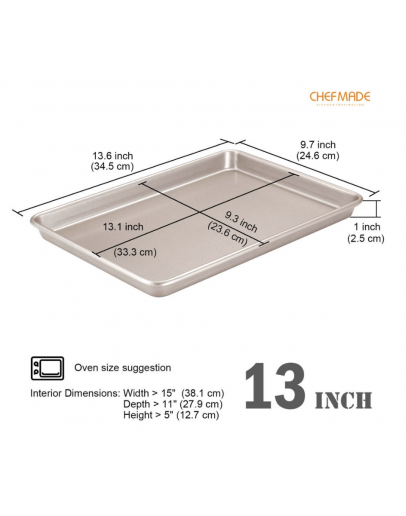 Chefmade WK9042 Non-stick Cookie Sheet 13-Inch 【现货】