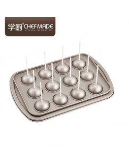 Chefmade 巧克力圓形棒棒糖模具 WK9213 【现货】