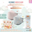 Iconic [EASTER SERIES] K99 KID DISPOSABLE PROTECTIVE RESPIRATOR FACE MASK (10PCS) - 4 PLY