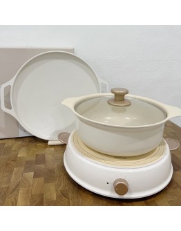 母亲节配套: Iris Ohyama 电磁炉 (含鍋）+ 韓國马卡龙烤盘（預購6月頭發貨）