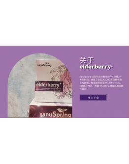 Sanuspring elderberry+ 6盒1組 （最全面配套） 【商家发货】
