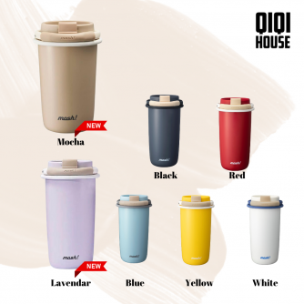 mosh! Thermal Latte Tumbler with Straw 480ml 