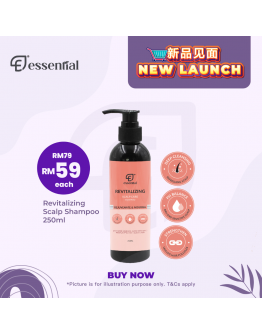 Essential 【Revitalizing Scalp Shampoo 250ml】