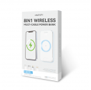 【Clearance 】USATISFY 磁吸多頭8in1超薄支架式行動電源 