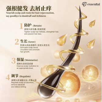 Essential Ginger Blossom Renewal Shampoo 500ml