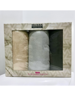 Misss Towel 珊瑚绒浴巾 (70*140cm) - 3件組 【送團額外送2件毛巾-顏色隨機】-預購5月尾發貨