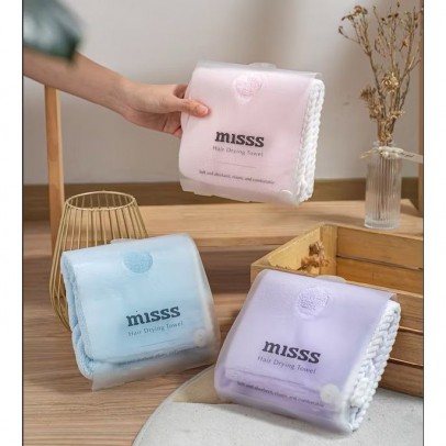 MISSS Hair Towel (25x65cm) 3pcs/Set