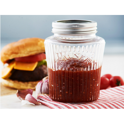 清倉 Kilner 綫條密封罐玻璃瓶 250ml