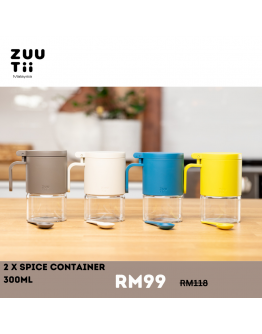 Zuutii 【Bundle of 2】料理罐 Spice Container 2PCS 