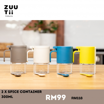 Zuutii 【Bundle of 2】料理罐 Spice Container 2PCS 