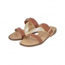 Brunii 曖昧百慕達Z字寬繫帶拖鞋