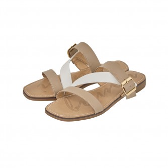 Brunii 曖昧百慕達Z字寬繫帶拖鞋