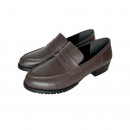 Brunii 原味沉浸經典小牛皮樂福低跟鞋