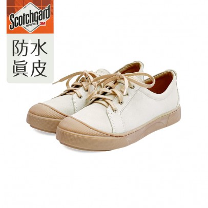 Brunii 夕露小徑晴雨兩用防水真皮休閒鞋