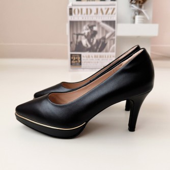 Brunii 時光詩篇前高氣墊尖頭高跟鞋