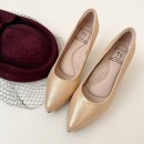 Brunii 時光詩篇前高氣墊尖頭高跟鞋