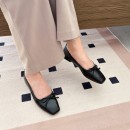 Brunii 粉彩花園方頭芭蕾平底鞋