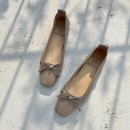 Brunii 粉彩花園方頭芭蕾平底鞋