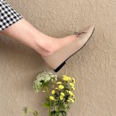 Brunii 粉彩花園方頭芭蕾平底鞋