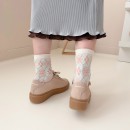 Brunii麻糬麻吉晴雨厚底防水休閒鞋