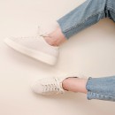 Brunii麻糬麻吉晴雨厚底防水休閒鞋