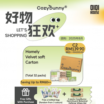 CozyBunny Family Package C2 Homely Velvet Soft 32 packs