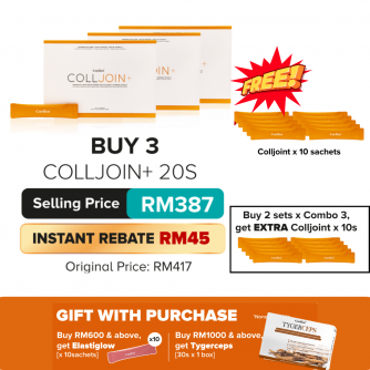 Corlive Colljoint 10g X 20 sachets 【Bundle of 3】Free 10 sachets