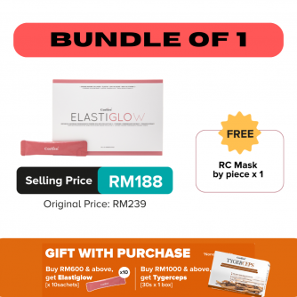 Corlive Elastiglow 10gx30s Free 1pc RC Mask