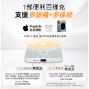［Jessc推薦］USATISFY 超薄先鋒Qi2認證快充多設支援磁吸無線行動電源-白色