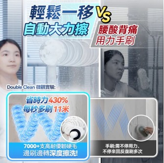 Double Clean 無線雙旋強力電動清潔刷 PRO - 9 月尾發貨