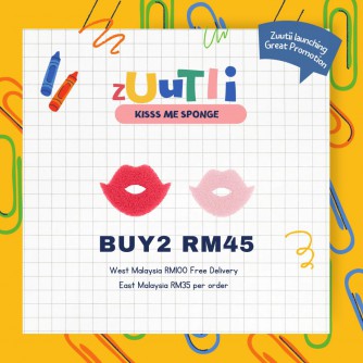 Zuutii 【Bundle of 2】Kiss Me Sponge