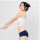Go&Move【簡約版】夜用加量中腰吸血內褲(6片衛生棉) Mid-Waisted Rayon Leak-proof Briefs - Overnight, Heavy Flow