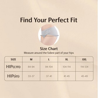 Go&Move【經典款】日用高腰月亮褲靜謐黑 High-Waisted Seamless Leak-proof Briefs - Daytime, Moderate Flow