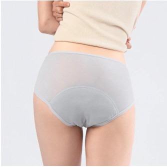 Go&Move【簡約版】日用中腰吸血內褲 Mid-Waisted Rayon Leak-proof Briefs - Daytime, Moderate Flow