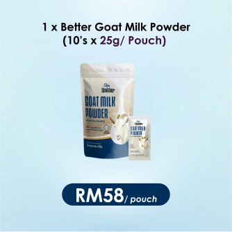 Better Goat Milk Powder 10sX25g 