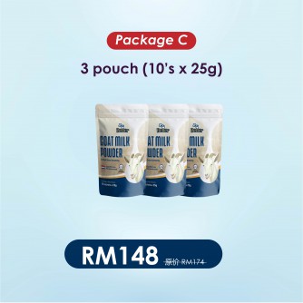 Better Goat Milk Powder 25g x10s【Bundle of 3】