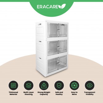 Eracare【Bundle A 】3 Layer Container OTO50 (3pcs Per Set) + 2pcs Divider