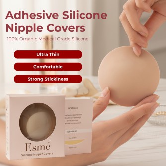 Esme Adhesive Silicone Nipple Covers (2 pair)