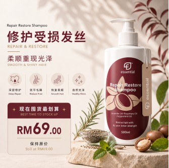 Essential Repair Restore Shampoo 500ml