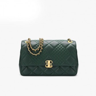 Sadi 菱格链条包 (26.5 X 8.5 X 16CM)