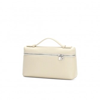 Sadi 手拎方盒化妆包 (荔枝纹) (20 x 6 x 11 CM)