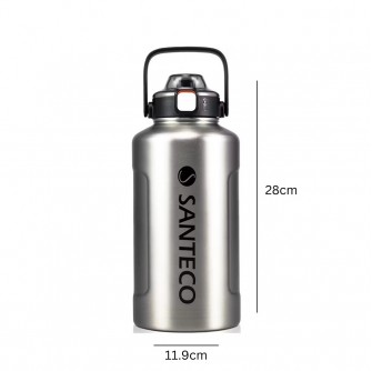 SANTECO ERIE SS BOTTLE 1900ML (Include Bag)