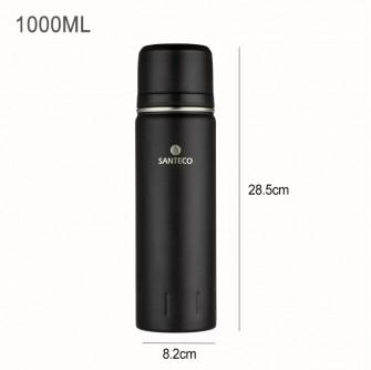 PWP SANTECO KOLIMA FLASK WITH 2 LIDS 1000ML