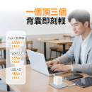 USATISFY【Bundle】GaN Master 65W全快充拖板+USATISFY GaN Mini 65W全快充插頭【預計4月頭發貨】