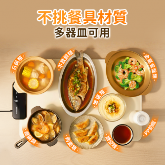 Yohome分拆式速熱暖餸墊PRO 【預計4月中發貨】