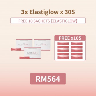 Corlive Elastiglow 10gx30s 【Bundle of 3】Free 10 sachets