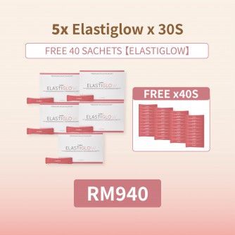 Corlive Elastiglow 10gx30s 【Bundle of 5】Free 40 sachets